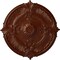 Ekena Millwork Attica Acanthus Leaf Medallion (Canopies up to 3 1/4"), 30 1/8"OD x 1 1/2"P, Burnished Mahogany CM30ATBMC - alternate 1